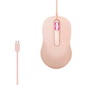 Ergonomiczna przewodowa mysz gamingowa optyczna USB‑C, plug‑and‑play
