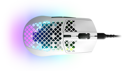 Souris de jeu filaire ultra-légère en nid d'abeille